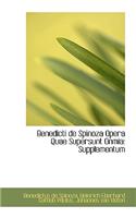 Benedicti de Spinoza Opera Quae Supersunt Onmia: Supplementum: Supplementum