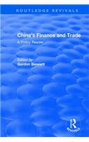 Reival: China's Finance and Trade: A Policy Reader (1978)