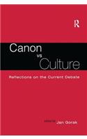 Canon Vs. Culture