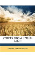 Voices from Spirit-Land