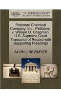 Potomac Chemical Company, Inc., Petitioner, V. William O. Chapman. U.S. Supreme Court Transcript of Record with Supporting Pleadings