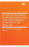 Record of the Ninety-Fourth Regiment, Ohio Volunteer Infantry, in the War of the Rebellion