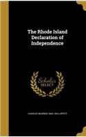 The Rhode Island Declaration of Independence