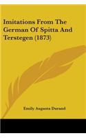 Imitations From The German Of Spitta And Terstegen (1873)