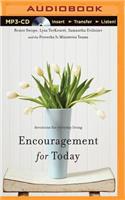 Encouragement for Today