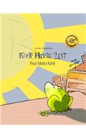 Fünf Meter Zeit/Pesë Metra Kohë: Kinderbuch Deutsch-Albanisch (Bilingual/Zweisprachig)