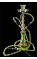 An Antique Green Hookah