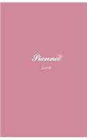 Sienna Journal: New Baby Girl Gift Personalized Notebook Diary(English)
