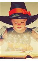 Little Witch Witchcraft Grid Notebook: 150 Page Grid Notebook Journal Diary