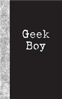 Geek Boy: Lined Diary, 180 Pages