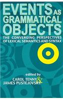 Events as Grammatical Objects