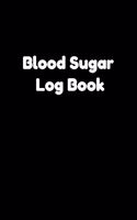Blood Sugar Log Book