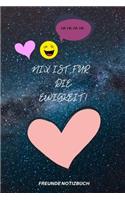 Nix Ist Für Die Ewigkeit!: A5 Notizbuch BLANKO Fremdenbuch - jungen - Schule - Schulanfang - Abschiedsgeschenk - Geschenk - Erinnerungsalbum - Weihnachtsgeschenke - teenager