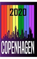 2020 Copenhagen: Your city name on the calendar 2020 cover. The Love For My City Great Gift For Everyone Who Likes This Place. Notebook and Planner 2020