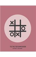 Tic Tac Toe Game Book: 120 Page Grid Sheet Book With 1,440 Blank Grid Sheets For Kids - 8.5 x 11" Matte Soft Cover For Road Trips Traveling Camping Family Activity