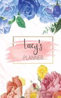 Lacy's Planner: Monthly Planner 3 Years January - December 2020-2022 - Monthly View - Calendar Views Floral Cover - Sunday start
