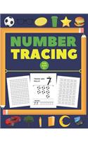 Number Tracing For Kids 3+