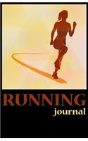 Running journal: A Daily Running Log distance, location, time, pace and note