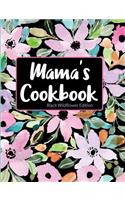 Mama's Cookbook Black Wildflower Edition