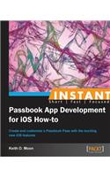 Instant Passbook App development for iOS 6 How-to