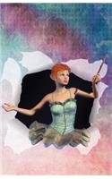 Fairy Surprise Popout Journal Notebook, Dotted Grid Paper: 250 Numbered Pages, 5.5