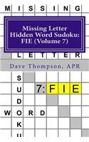 Missing Letter Hidden Word Sudoku