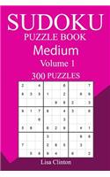 300 Medium Sudoku Puzzle Book