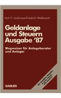 Geldanlage und Steuern ’87