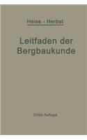 Kurzer Leitfaden Der Bergbaukunde
