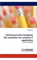 Continuous-Time Bandpass Modulator for Wireless If Application