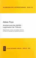 Anerkennung Des Igtihad-Legitimation Der Toleranz