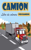 Camion libro da colorare per i bambini