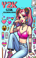 Y2K Girl Coloring Book