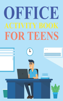 Office Activity Book For Teens: The Office Coloring Book