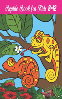 Reptile Book for Kids 8-12: Reptiles Fun Animal Facts for Kids Unique Collection Of Coloring Book