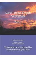 Darsi Tafseer English Condensed Qur'an Juz 30 Para Amma