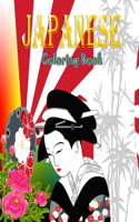 Japanese Coloring Book