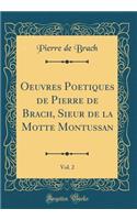 Oeuvres Poetiques de Pierre de Brach, Sieur de la Motte Montussan, Vol. 2 (Classic Reprint)