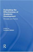 Evaluating the Effectiveness of Academic Development