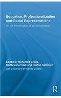 Education, Professionalization and Social Representations
