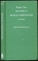 Popular Titles and Subtitles of Musical Compositions