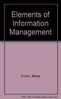 Elements of Information Management
