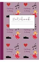 Tap Dancing Notebook