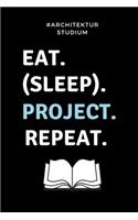 #architekturstudium Eat. (Sleep). Project. Repeat.