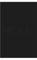 Notebook: Black Notebook, Black Text Lined Paper 6x9 Matte Cover 110 Pages