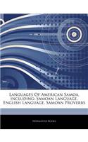 Articles on Languages of American Samoa, Including