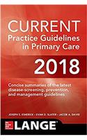 Current Practice Guidelines in Primary Care 2018
