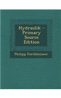 Hydraulik - Primary Source Edition