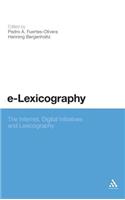 e-Lexicography