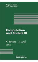 Computation and Control III